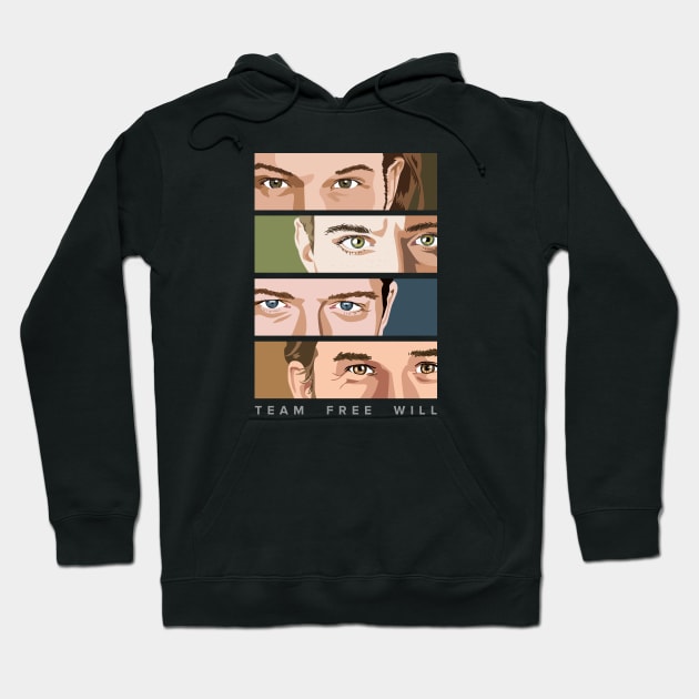 Team Free Will 1.1 Hoodie by RisaRocksIt